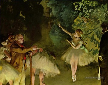 Ballet Répétition Impressionnisme danseuse de ballet Edgar Degas Peinture à l'huile